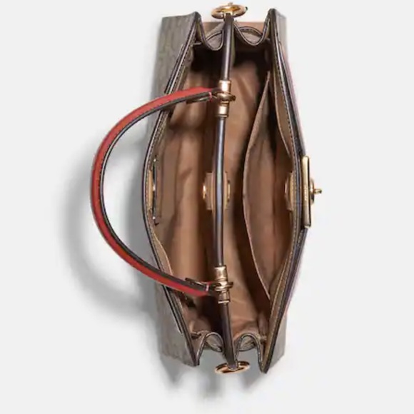 Coach Lane Carryall In Colorblock - Picture 5 of 5